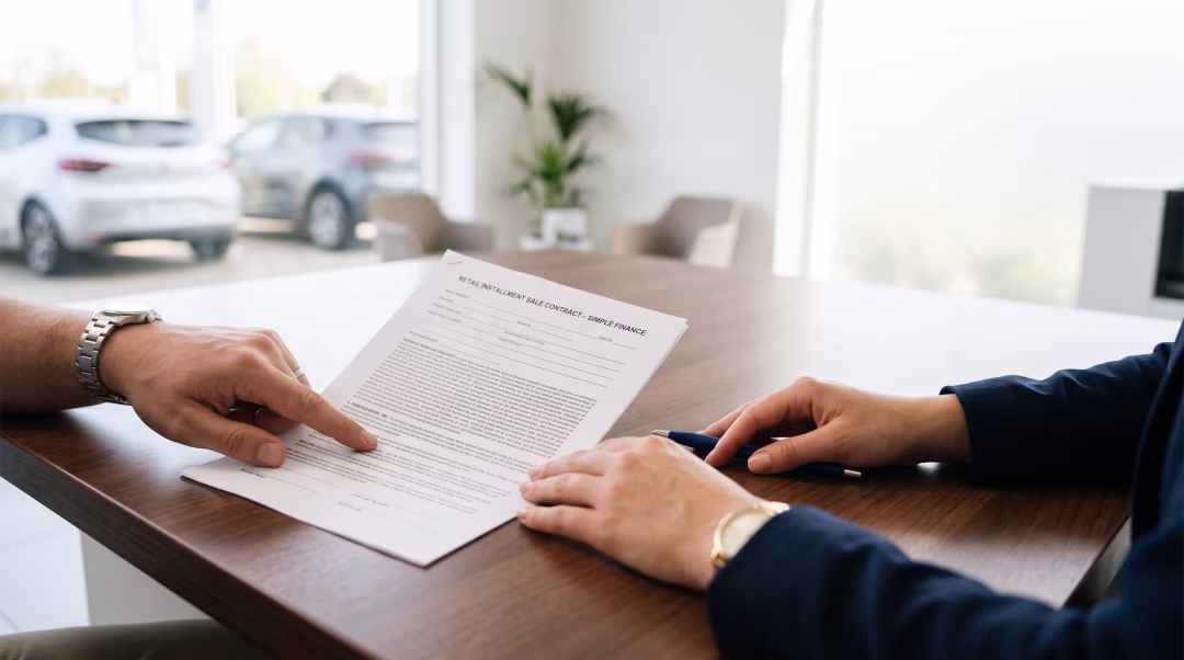what-is-retail-installment-contract-on-used-car